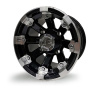 8JX14 H2 4/131/156 Ø14.3C60 ET-10.2 Gloss Black Machined 8911480-32